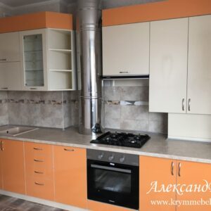 Кухня МДФ пластик PC 179 Кухни на заказ в Симферополе по низким ценам