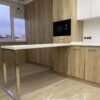 kuhnya-plastik- PC187 (1) Фасады кухни - структура под дерево в сочетании с матовым белым