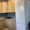 Кухня с фасадами под дерево с фурнитурой Блюм Кухня с фасадами под дерево с фурнитурой Блюм