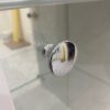 Кухня крашеная с интегрированной ручкой и фурнитурой Blum