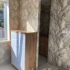 Комод в бело-древесных оттенках